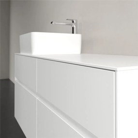 VILLEROY &amp; BOCH Collaro závesná skrinka pod umývadlo na dosku (umývadlo vľavo), 4 zásuvky, 1200 x 500 x 548 mm, White Matt, C04200MS