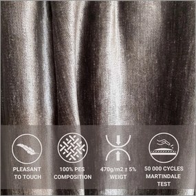 Hnedá čalúnená dvojlôžková posteľ s úložným priestorom s roštom 180x200 cm Aruba L – Maison de Rêve