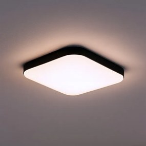 LED stropné svietidlo NEMO LED/11W/230V 26x26 cm čierne