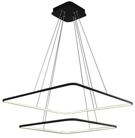 Závesné LED svietidlo Nix, 2x LED 50w, 3000k, b