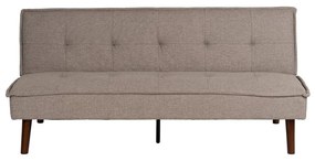 Sivobéžová ženilková rozkladacia pohovka 181 cm – Ixia