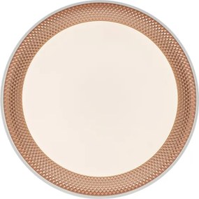 Brilliant - Stmievateľné LED stropné svietidlo WALDO LED/36W/230V biela/ružové zlato + diaľkový ovládač