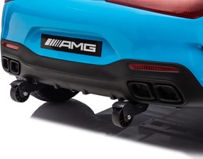 LEAN CARS Mercedes AMG SL63 modro lakovaný batériový automobil