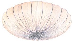 Dizajnové stropné svietidlo sivé 60 cm 5-svetlo - Plu