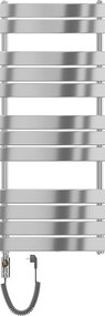 Mexen Ceres, elektrické vykurovacie teleso 1200 x 500 mm, 600 W, chrómová, W111-1200-500-2600-01