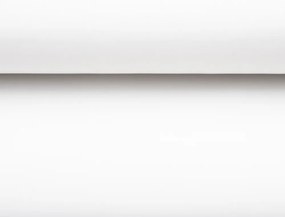 PVC obrus Biely hladký PV-002 - metráž š. 140 cm
