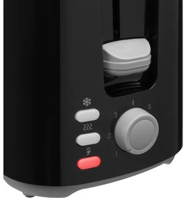 Sencor - Hriankovač s dvomi otvormi 750W/230V čierna