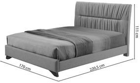 Manželská posteľ 160 cm Lania 160 (s roštom) (zelená). Vlastná spoľahlivá doprava až k Vám domov. 1098720