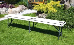Skladacia cateringová lavica 180 cm