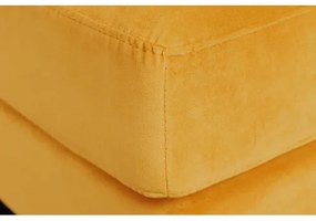 Taburetka 41302 Cozy Zamat Žltá  - Komfort-nábytok