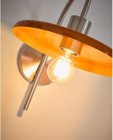 Oranžové nástenné svietidlo ø 27 cm Nuvira – Kave Home