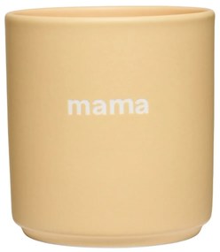 DESIGN LETTERS Porcelánový hrnček Yellow Mama 300 ml
