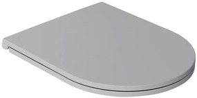 Isvea Isvea, INFINITY WC sedátko SLIM, Easy Take, Soft Close, stone grey, 40KF0547I-S