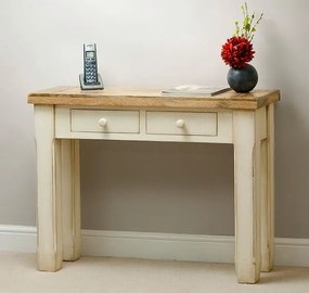 furniture-nabytek.cz - Konzolový stolík z dreva mango 110x76x40