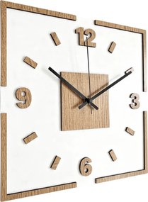 Tiché štvorcové hodiny do obývačky, spálne aj kancelárie| SENTOP IA-226-S