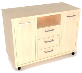 Kontajner Visio 105 x 50 cm, javor