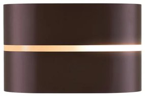 Nordlux - Vonkajšie nástenné svietidlo SIBELIS 1xE27/10W/230V IP44 hnedá