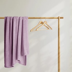 Orgovánovofialová deka z mikrovlákna DecoKing Henry, 70 x 150 cm