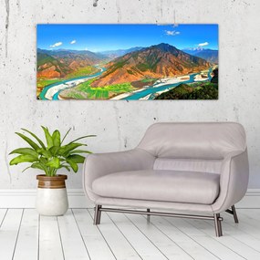 Obraz - River Yangtze (120x50 cm)