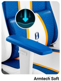Herné kreslo Diablo X-One 2.0. Normal Size, Aqua Blue/ modrá
