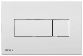Ravak Uni ovládacie tlačidlo plast biela X01457
