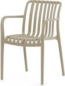 Záhradná stolička Autronic plast Béžová CT-X7029 CAP