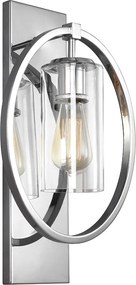 XXXLutz NÁSTENNÉ SVIETIDLO, 26,7/15,6/45,7 cm Elstead Lighting - Interiérové svietidlá - 009093107602
