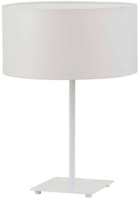 Stolná lampa Indigo, 1x textilné tienidlo (výber z 8 farieb), (výber zo 4 farieb konštrukcie), n