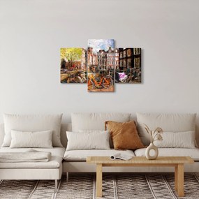 Obraz - Amsterdam (90x60 cm)