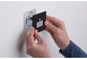 Paulmann&nbsp; 93135 - LED/1,2W Schodiskové svietidlo so senzorom EDGE 230V čierna