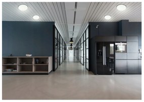 ECOLIGHT LED stropné svietidlo 2xE27 s pohybovým senzorom - sklo