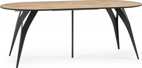Rozkladací jedálenský stôl AMINA Rozmer stola: 100 - 200 cm
