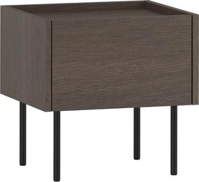 Nočná skrinka Dunari so zásuvkou 45 cm - dub dunin
