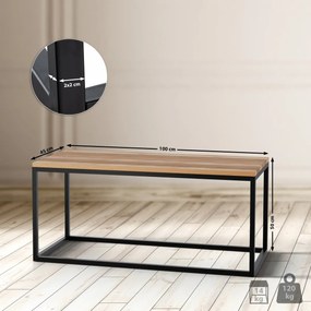 Konferenčný stolík Manteo 100x45x50 cm - dub