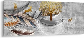 Obraz - Koláž (120x50 cm)