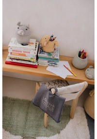 Žltý látkový detský kôš na hračky ø 13x15 cm Mini Charlie the Chicken – Lorena Canals