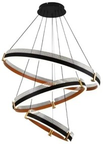 LED Stmievateľný luster na lanku LED/240W/230V 3000-6500K + diaľkové ovládanie