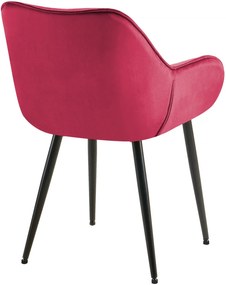 Stolička Tanna - zamat - Červená