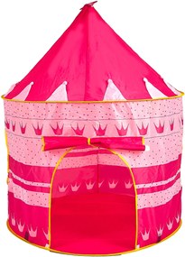 Detský hrací stan Aga4Kids CASTLE Beautiful Cubby house MR0108PINK - Ružový