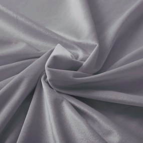 Biante Zamatový prehoz na posteľ Velvet Prémium SVP-013 Sivý 160x220 cm