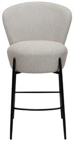 ORBIT ČALÚNENÁ BAROVÁ STOLIČKA cashmere bouclé/black
