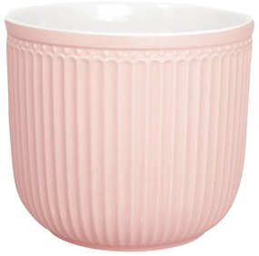 Ružový keramický kvetináč Green Gate Alice, ø 14 cm