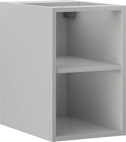 Mexen Box-A, otvorená skrinka s policou 30 cm, sivá matná, 91AX2-0300-470-0-62