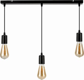 BERGE LED závesné svietidlo 3xE27 LOFT