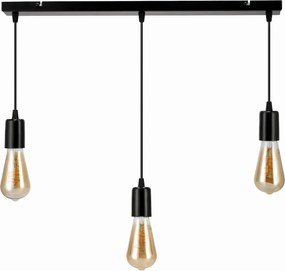 BERGE LED závesné svietidlo 3xE27 LOFT