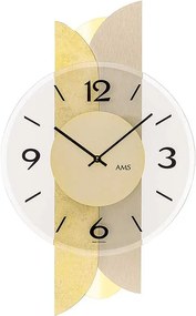 Dizajnové nástenné hodiny 9643 AMS 45cm
