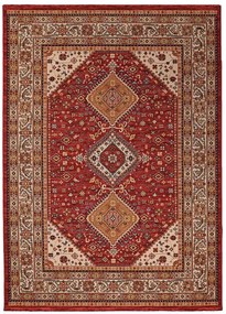 Koberce Breno Kusový koberec PRAGUE 93/IB2R, červená, viacfarebná,100 x 150 cm