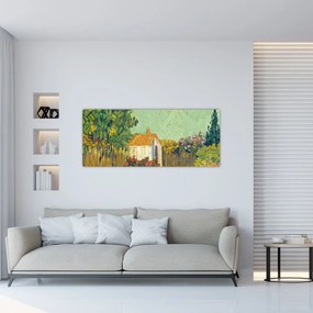 Obraz - Imitator of Vincent van Gogh, Landscape, reprodukcia (120x50 cm)