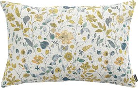 Karin - jednoduchá obliečka, 60x40cm farba produktu žltá látka zapletaná, vzorované