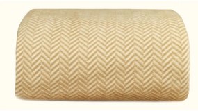 Béžovo-krémovobiela prikrývka na dvojlôžko 200x220 cm Twin - Oyo Concept